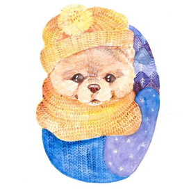 Акварельные собаки