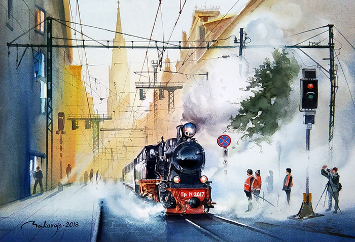 ,,В поисках...стояночного места,,