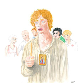 Иван Бездомный в ресторане МАССОЛИТа