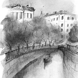 Иллюстрация к роману "Преступление и наказание"