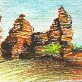 Каменные истуканы Синду