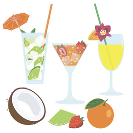 Летние коктейли