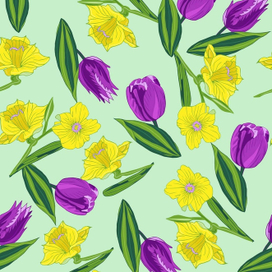 Паттерн тюльпаны