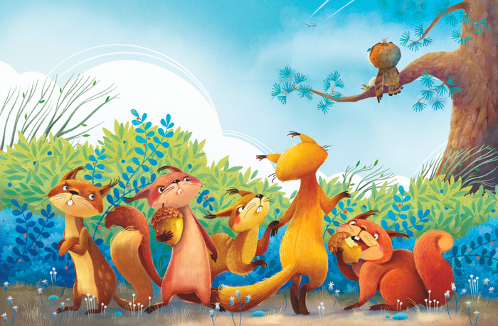 рыжее недовольное