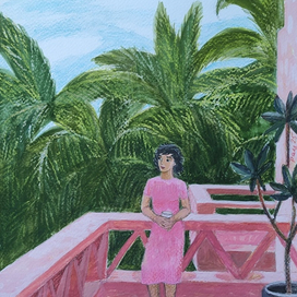 Отдых в розовом