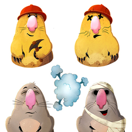 Кроты для игры