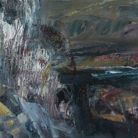 река вскрылась.этюд