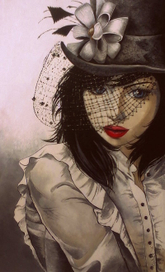 Девушка в шляпе