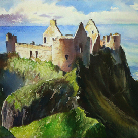 Крепость в Bushmills.