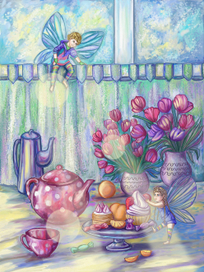 Пирожные исчезают в полдень