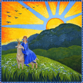 А.Ремизов. "Зайка". Зайка и Коза Рогатая.