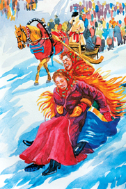 Масленица. фрагмент