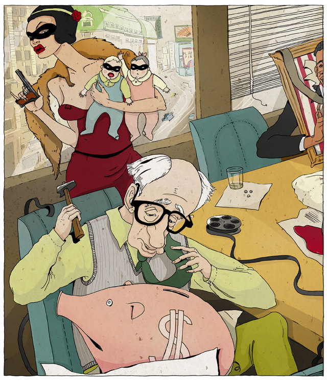 Фрагмент разворота в МЕДВЕДЬ