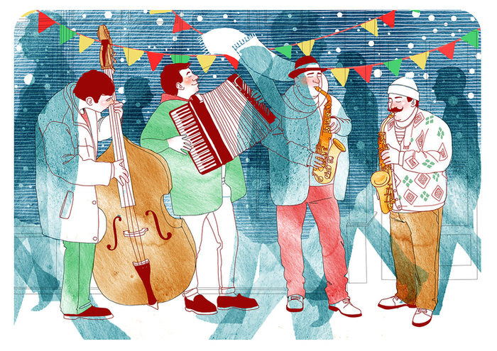 Рождественские музыканты