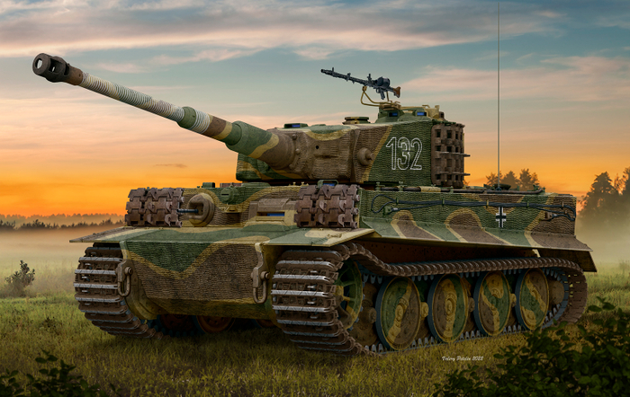 Pz.Kpfw. VI late version ( box art for RFM )