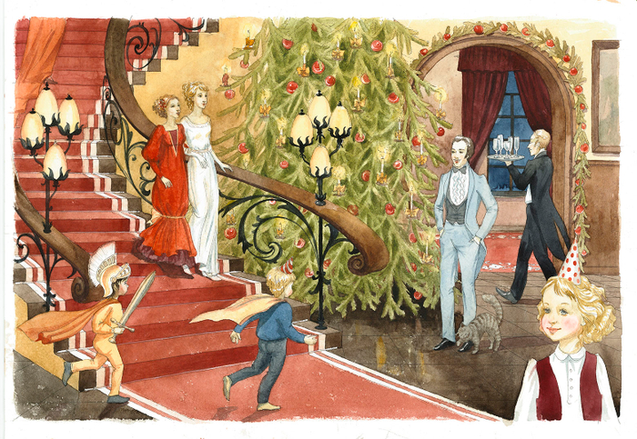 Рождественский вечер в доме МакБрайдов