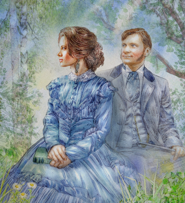 Иллюстрация для обложки книги