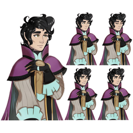 Спрайты персонажа с эмоциями