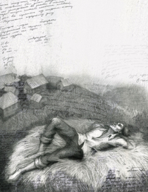 Обложка для сборника стихотворений