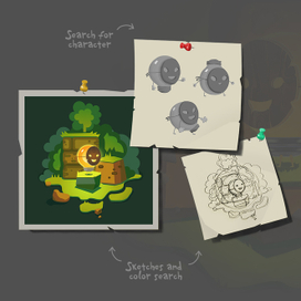 Лампочка-эскизы