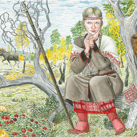 Клюква (серия «Ягоды наших лесов»)