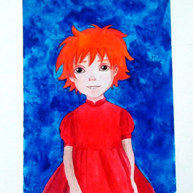 Рыбка Поньо в моём стиле)