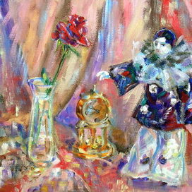 Пьеро и роза