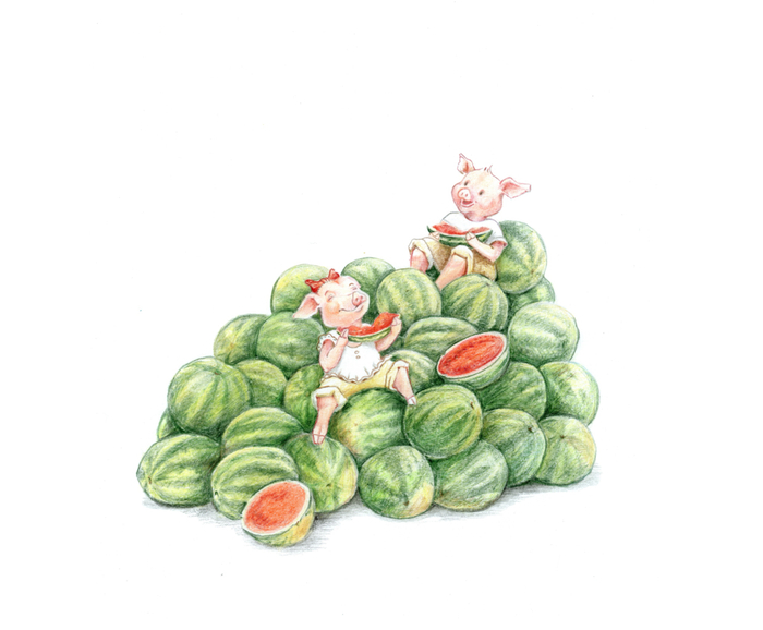 Любители арбуза