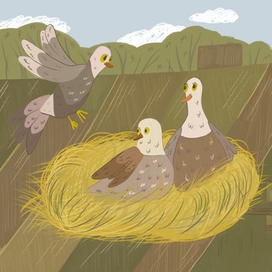 Иллюстрация для детской сказки