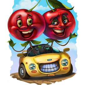 спелая вишня 