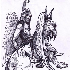 Золото скифов. Эскиз