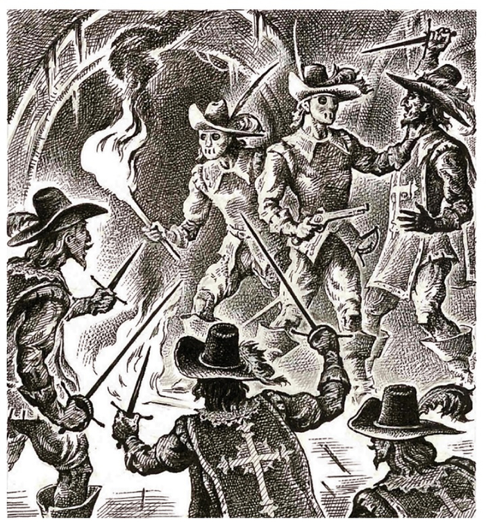 обложка ко 2 тому романа СЕКРЕТЫ Д,АРТАНЬЯНА