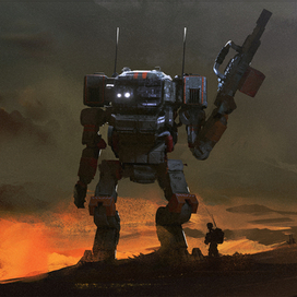 Concept art Mech