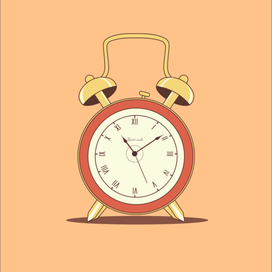 Ретро будильник