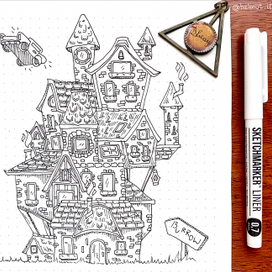 Раскраска-Антистресс «Нора»