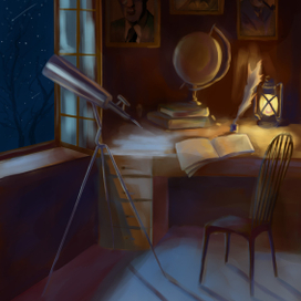 Комната астронома