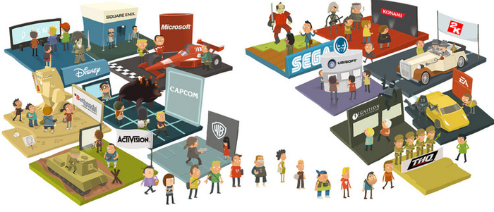 Разворот в журнал PC GAME