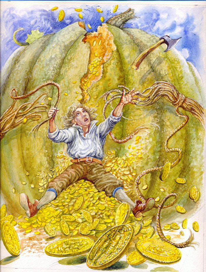 Ганс и содержимое тыквы