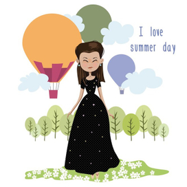I love summer day