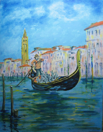 "А вот - Венеция весной!"