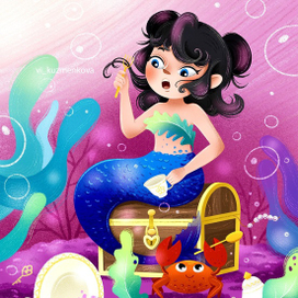 Русалка с сокровищами