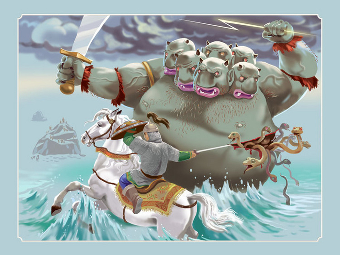 Урал-батыр и див