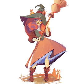 персонаж. Колдунья