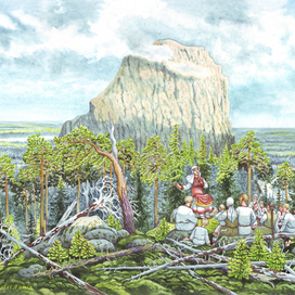 Сказки Каменной горы. Обложка.