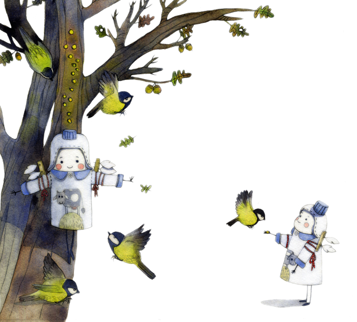 "Пустой пакет от молока"