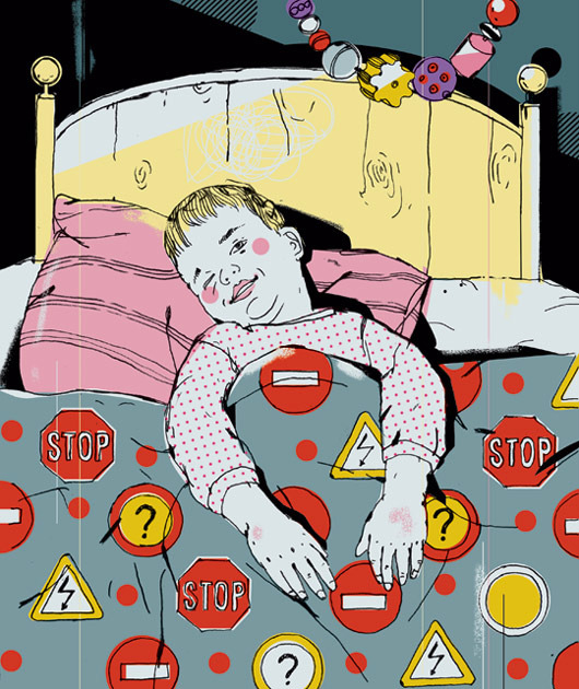 про детский онанизм  в журнал «Mamas & Papas»