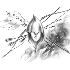 Иллюстрация к рассказу "Жанна и Робин"