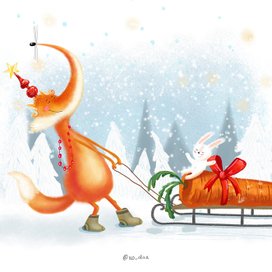 Лиса и заяц