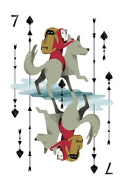 Семёрка пик — самая мистическая карта колоды.