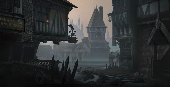 Средневековый город